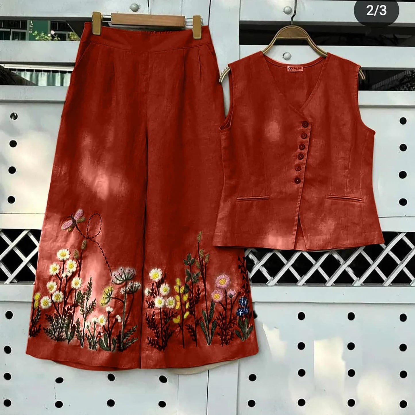 Cotton coord set